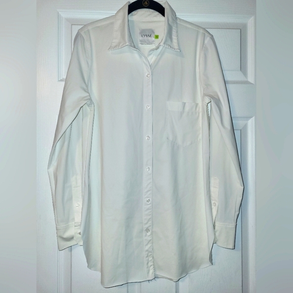 LYSSE Schiffer Women's Size Small White Basic Essential Capsule - Picture 1 of 7